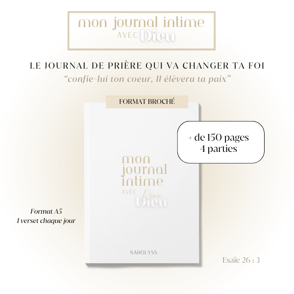Mon journal intime avec Dieu - Broché