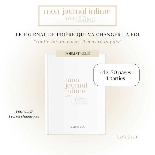 Mon journal intime avec Dieu - Relié
